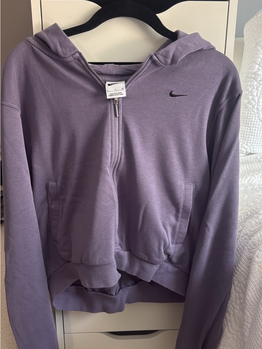 Nike Purple Zip-Up
